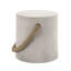 Table d'appoint en béton gris moderne Modern