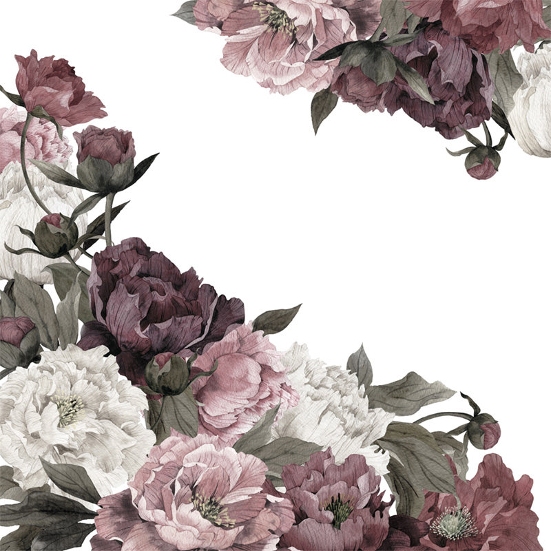 Cavit 2.5m x 2.5m Matte Wallpaper Roll, 250 x 250cm