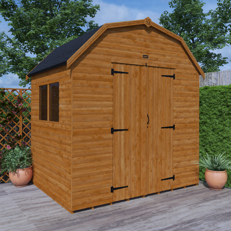 6x8w Tiger Loglap Mini-Barn