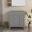Base de meuble-lavabo simple autoportant 30 po seulement, lavabo non inclus-113062517-112888181