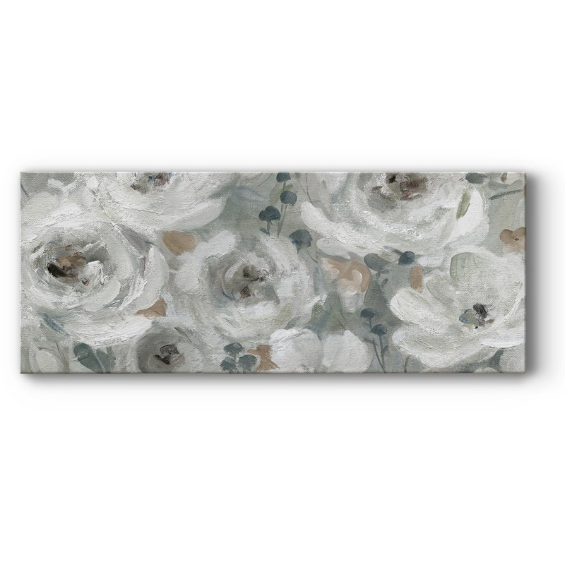 Symphonie neutre sur toile, H 20 po x l 50 po x P 1,5 po