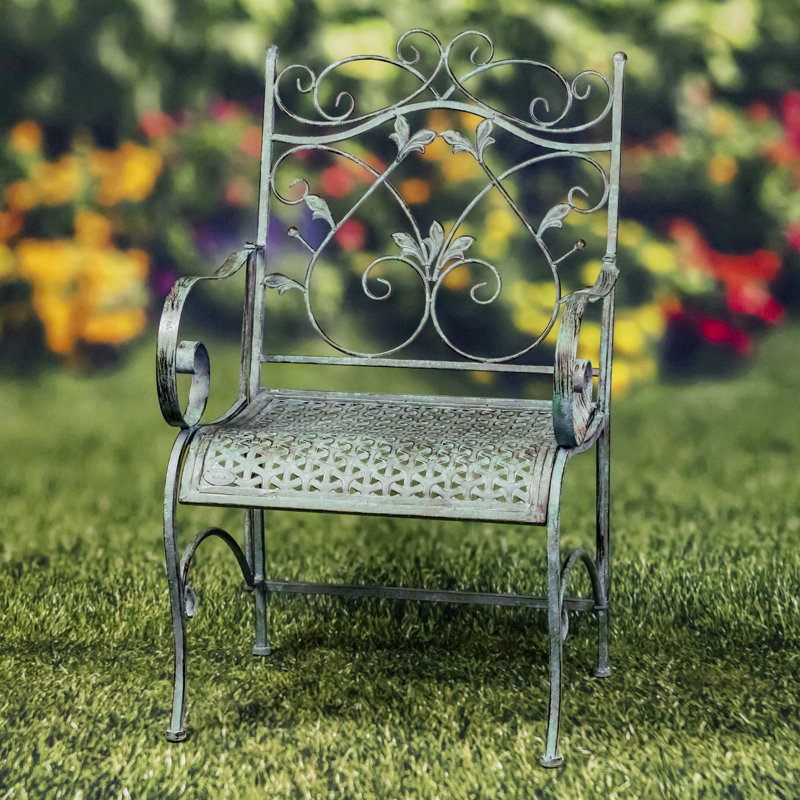 Chaise de jardin Nyquist, Vert Verdi