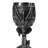 Medieval Gothic Twin Serpentine Dragons Wine Goblet Chalice With Celtic Knotwork