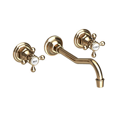 Chesterfield Wall Mount Bathroom Faucet