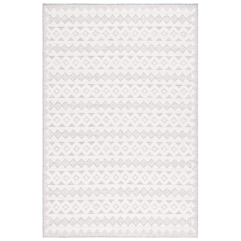 Kenenth Performance Geometric Indoor/Outdoor Area Rug, Rectangle 8' x 10'