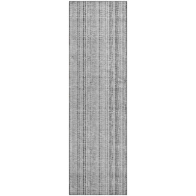 Premium Machine Washable Prisco Silver Rug