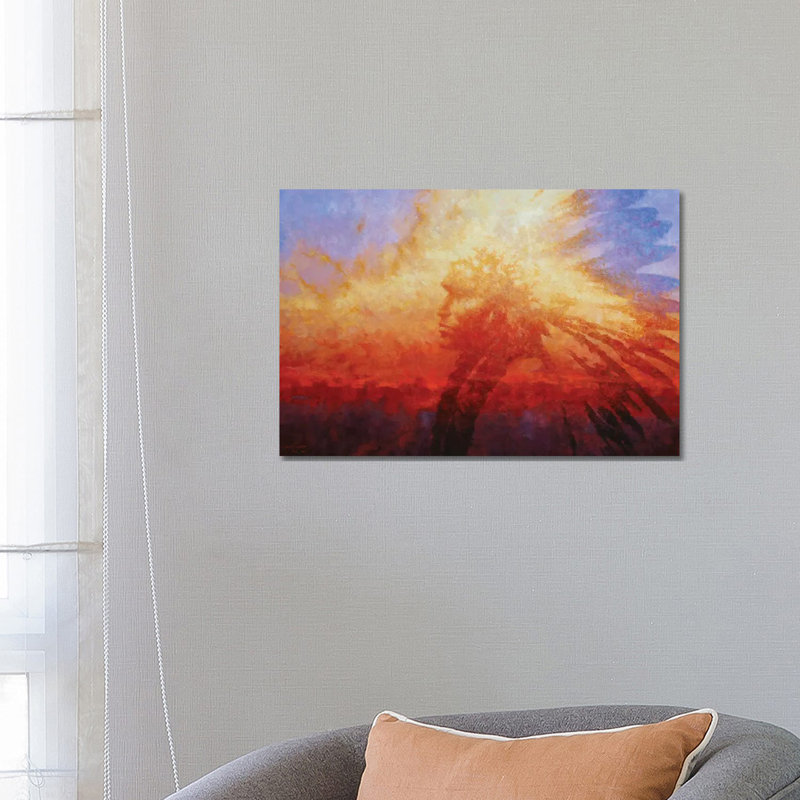 Spirit Keeper by Joe Velazquez - Wrapped Canvas Painting, 66.04 cm H x 45.72 cm W x 3.175 cm D
