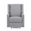 Tissu inclinable électrique gris huître