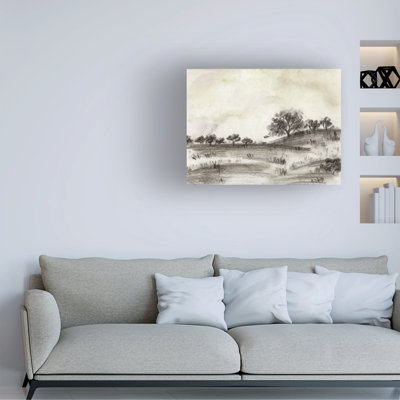 Winston Porter Melissa Wang Hazy Hills II Canvas Wall Art