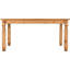Merrinda 75.5 Cm Pine Solid Wood Dining Table