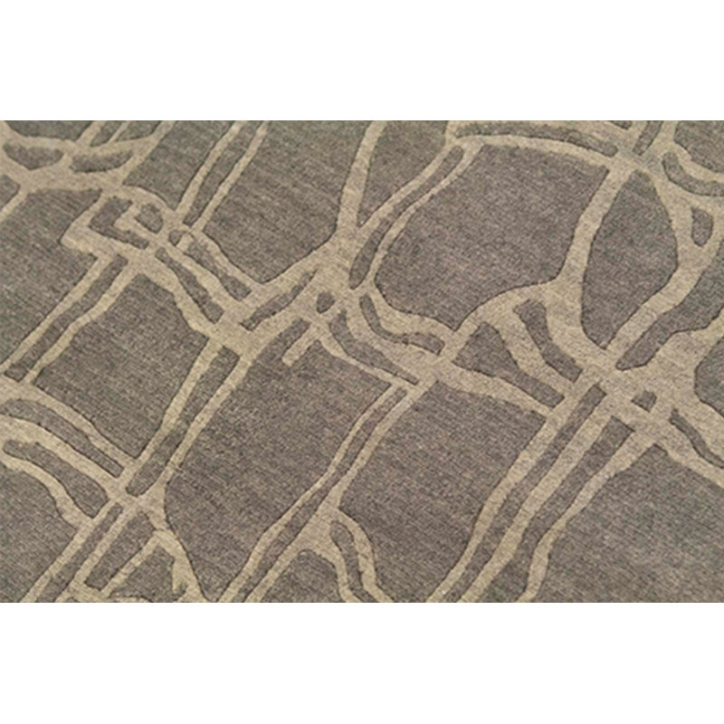 Animal Print Area Rug in Beige