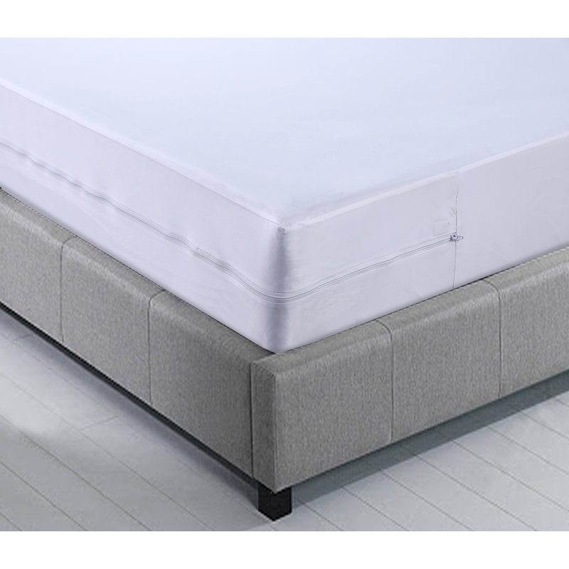 Gaier Fully Enclosed Zippered Mattress Cover Encasement, Small Double (4')