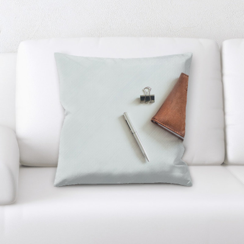 Microsuede Reversible Throw Pillow