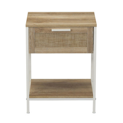 Table de bout avec rangement Carissa
