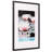 Snap Linear Modern Wood Picture Frame - Single White Mat - Versatile Display Option For Your Cherished Memories-2096217797-2096217848-2096217849