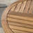 2 - Person Acacia Wood Patio Dining Set with Round Table , Cushions Included-1283998022