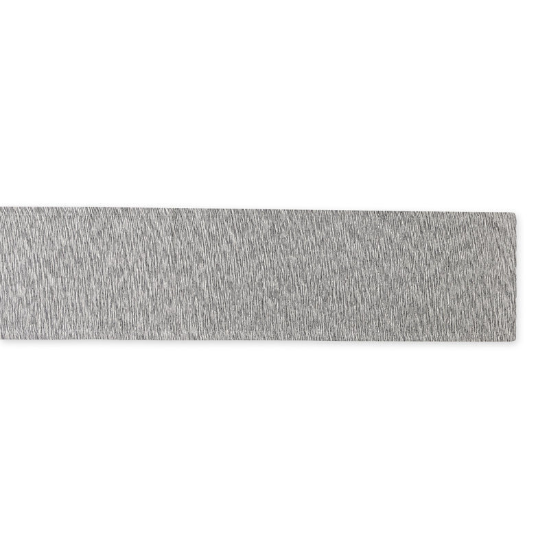 Amiree Runner Cotton Table Runnner, Gray