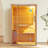 Luxury Wooden Sauna with LED Light and Metal Stove