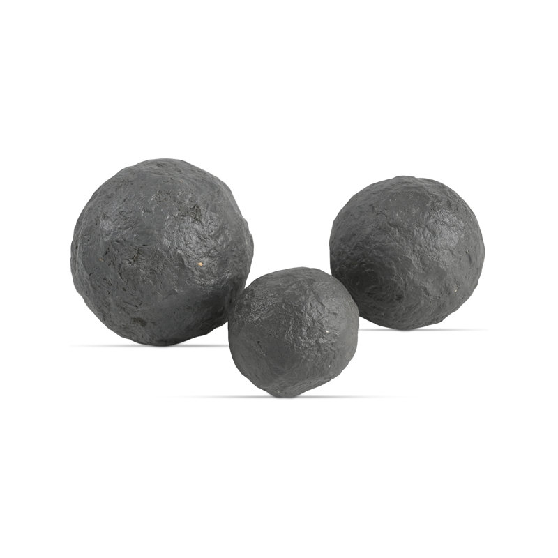 Balance Paper Mache Spheres-Set Of 3
