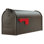 Elite Steel Post Mounted Mailbox