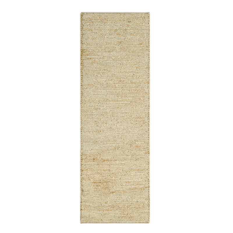 Spathariko Solid Colour Hand Woven Area Rug, Runner 66 x 200cm