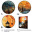Art mural sur toile, "Phare du pointillisme III"-1387077323-1387077331