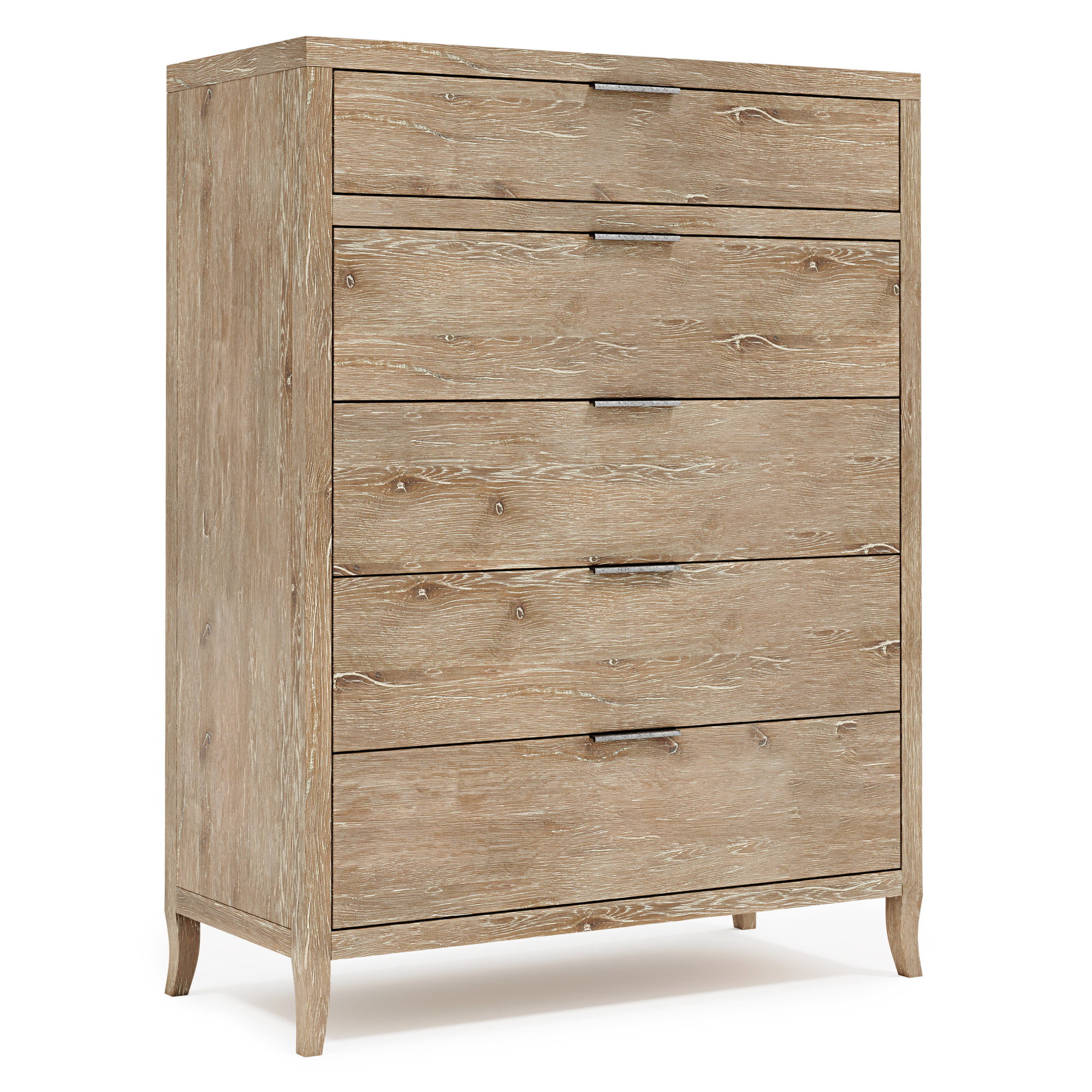 Langham 5 - Drawer Dresser, Aurum, Bar Pulls