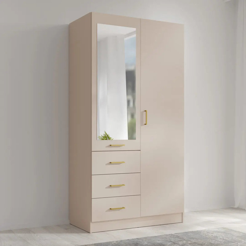 Blasien 2 Door Wardrobe