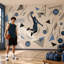 Décoration murale amovible Basketball-129174813-129174815