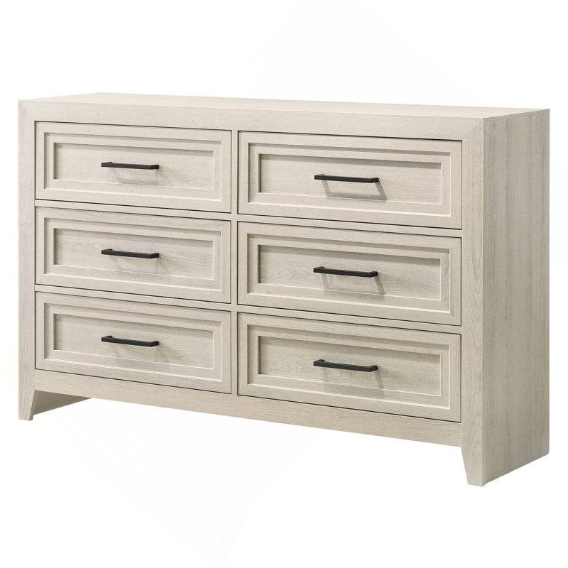 Commode contemporaine à 6 tiroirs 1Pc