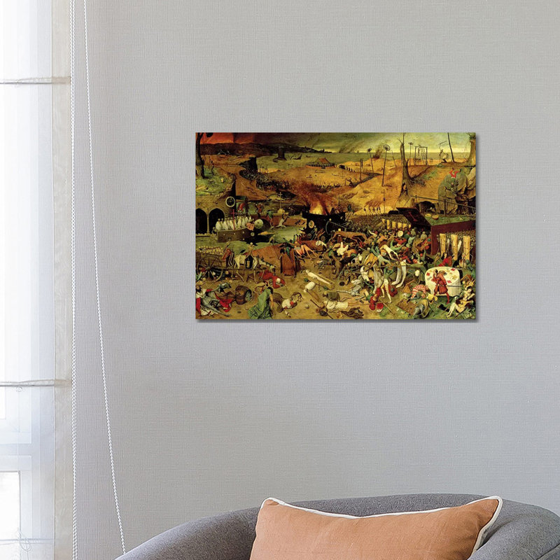 The Triumph Of Death, C.1562 by Pieter Brueghel The Elder - Wrapped Canvas Painting, 66.04 cm H x 45.72 cm W x 1.91 cm D