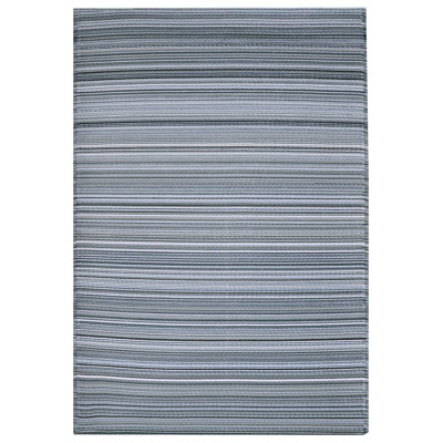 Tapis intérieur / extérieur rayé Teena
