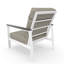 Fauteuil club d'extérieur en métal avec coussin Sunbrella Townsend-116488512