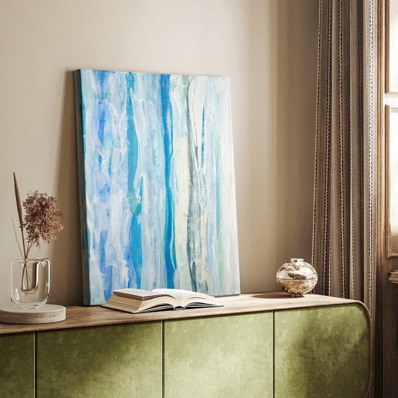 Baignade à terre - galerie sur mesure, H 18 po x l 12 po