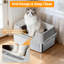 Polyethylene Plastic Litter Box Enclosure-30192839-30192834
