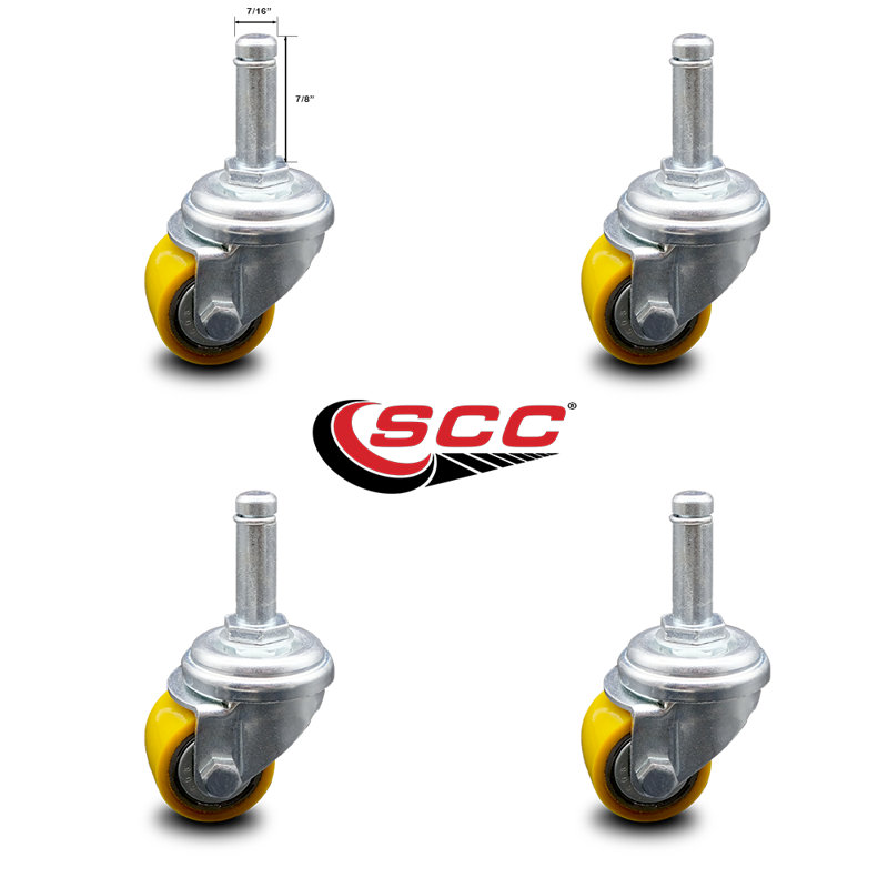 Low Profile Polyurethane Caster