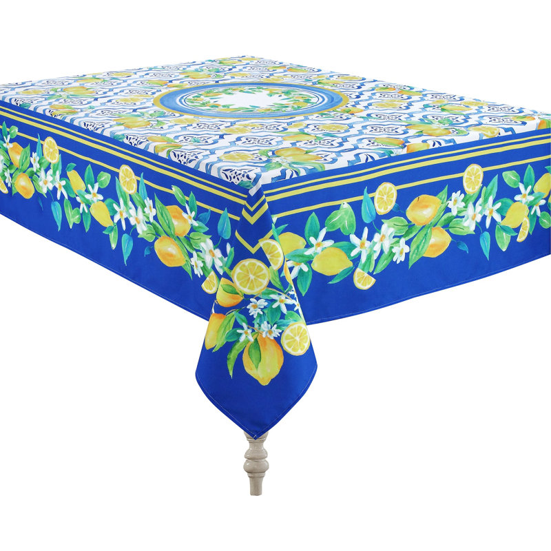 Lovely Lemons Tablecloth, 70" x 120"