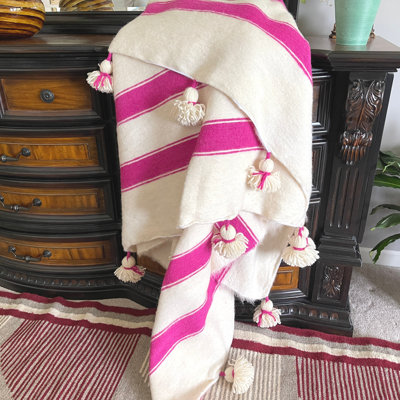 Hand Woven Throw Blanket