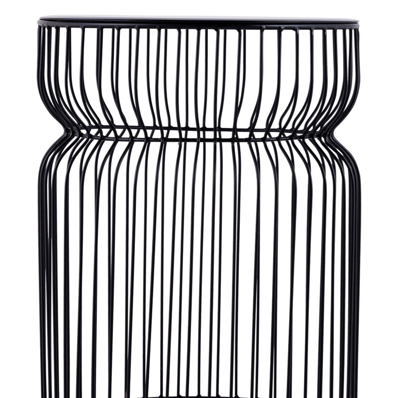 Table de bout, table d'appoint et table de bout Modern, Noir