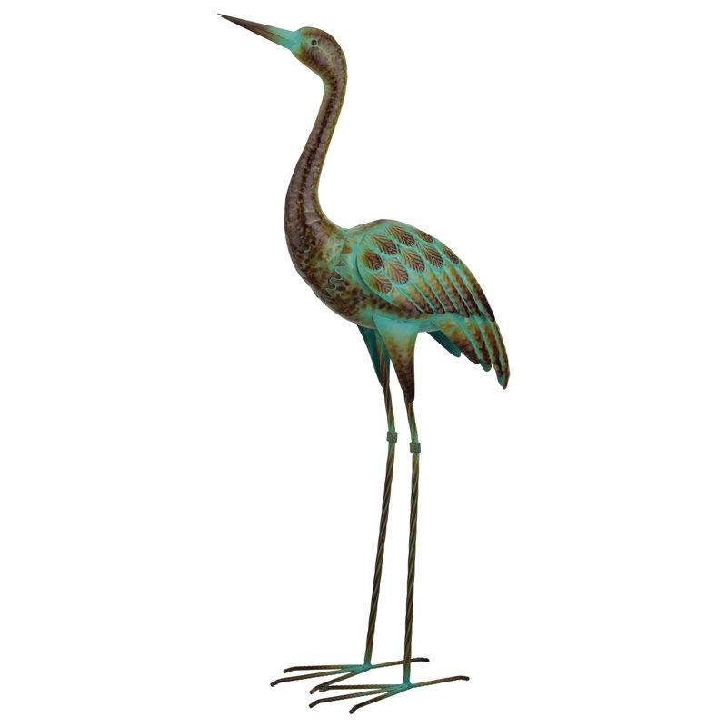 Grue verte patinée Decor SM - UP