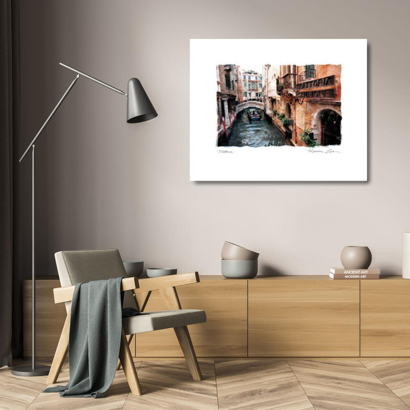 «Lark Manor ™ Love», art sur toile tendue par Maureen Gallery: Trattoria