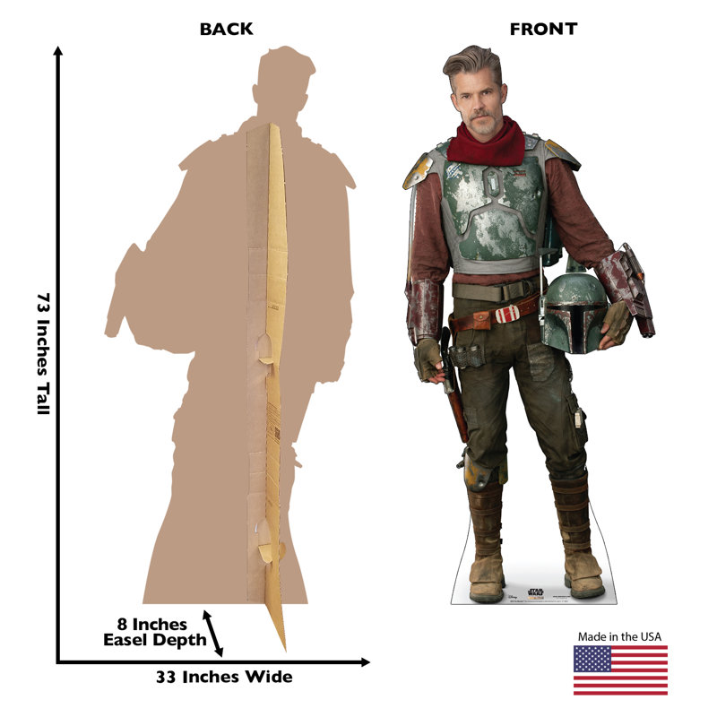Life-Size The Marshal Cardboard Cutout from The Mandalorian