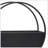 S/2 METAL 9/12" ROUND WALL PLANTERS, BLACK