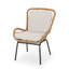 Backyard - Structure en fer et plastique pour le confort des fauteuils inclinables ouverts espaces de détente modernes