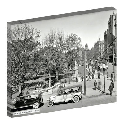 Pershing Square, Historic Los Angeles - reproduction de photo sur toile tendue