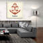  «Vintage Nautical Jp2755d» par Jean Plout, art mural en verre acrylique-1015944797