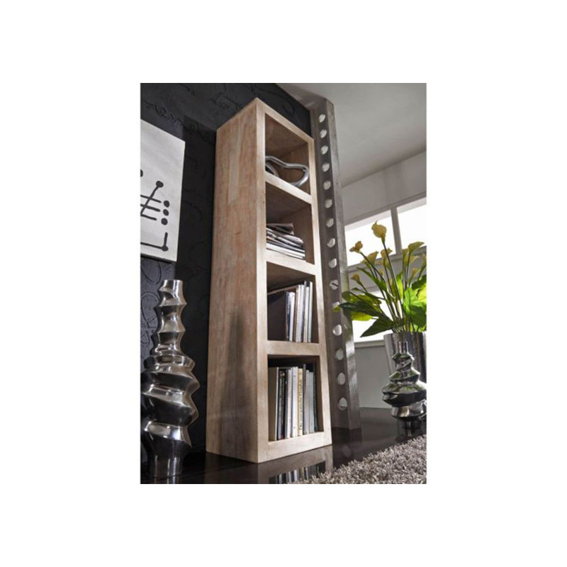 174cm H x 48cm W Solid Wood Standard Bookcase