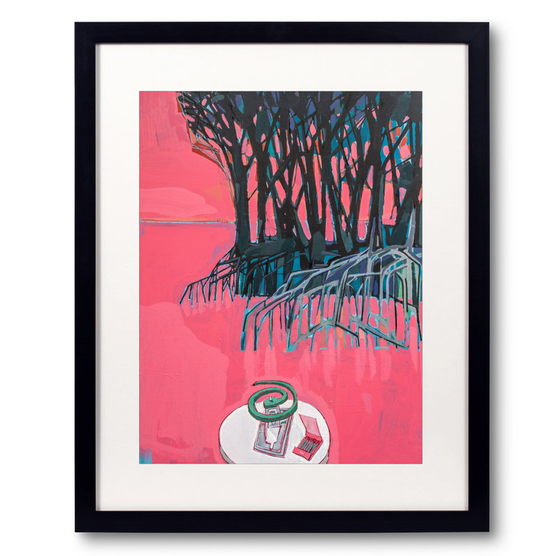 Retreat Print by Carlos Davila Rinaldi, 20" H x 16" W