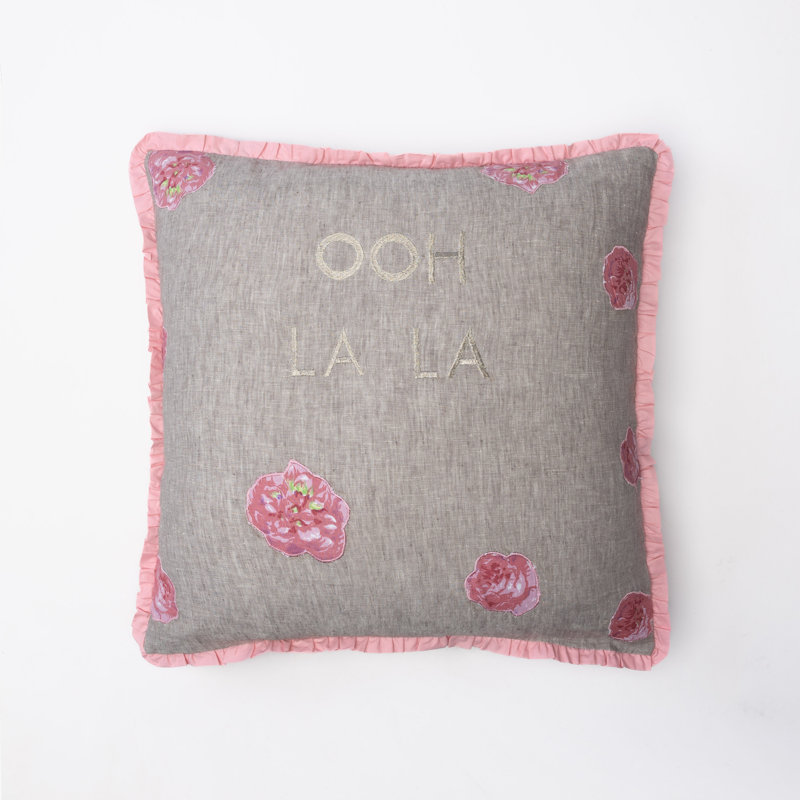 Linen Throw Pillow