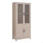 Bibliothèque Jode 31 "en chêne blanchi (6 tablettes)